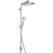 Душова система Hansgrohe Crometta S 240 1jet Showerpipe Reno EcoSmart (27270000)