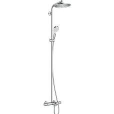 Душова система з термостатом Hansgrohe Crometta S 240 Showerpipe (27320000)