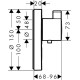Термостат для душу Hansgrohe Showerselect S (15742000)