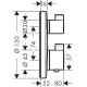 Термостат Hansgrohe Ecostat S із запірним/перемикаючим вентилем (15758000)