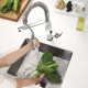 Змішувач для кухні Grohe Eurocube з гнучким виливом (31395000)