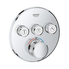 Термостат для вбудованого монтажу на 3 виходу Grohe Grohtherm SmartControl (29121000)