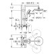 Душова система Grohe Tempesta Cosmolitan 210 хром (26223001)