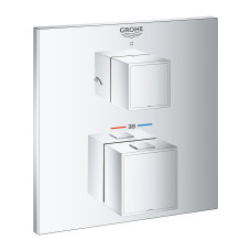 Термостат для душу Grohe Grohtherm Cube з перемикачем (24154000)