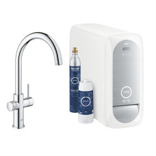 Змішувач для мийки Grohe Blue Home з функцією очищення води (31455001)