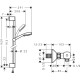 Душовий набір Hansgrohe Crometta 100 Vario Combi (27031400)