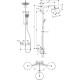 Душевая система с термостатом для настенного монтажа Hansgrohe Croma Air 220 1jet Showerpipe (27185000)