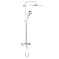 Душова система з термостатом для настінного монтажу Grohe Rainshower Smartactive 310