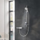 Душовий гарнітур Grohe Rainshower Smartactive 150, 3 режими струменя, штанга 100 см