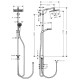 Душова система Hansgrohe Crometta Е 240 1jet Showerpipe Reno EcoSmart (27289000)