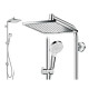 Душова система Hansgrohe Crometta Е 240 1jet Showerpipe Reno EcoSmart (27289000)