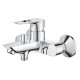 Смеситель для ванны Grohe BauLoop New, хром (23603001)