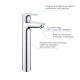 QuickFix StartEdge Однорычажный смеситель для раковины XL-Size (23777001) Grohe