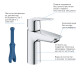 QuickFix Start Одноважільний змішувач для раковини S-Size (23550002) GROHE