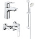 Набір змішувачів для ванни Grohe BauLoop New (UA123220S0)