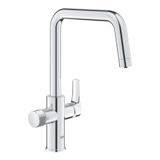 30583000 GROHE Blue Pure Eurosmart U-spout Змішувач з можливістю підключення до фільтру, хром OHE Blue Pure Eurosmart U-spout Змішувач з можливістю підключення до фільтру, хром  Grohe