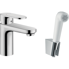 Змішувач для умивальника Hansgrohe Vernis Blade з гігієнічною лійкою (71215000)