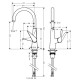 Змішувач для кухні Hansgrohe Talis S (72810000)