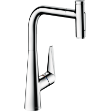 Змішувач для кухні Hansgrohe Talis Select 300 з витяжним виливом Sbox (73867000)