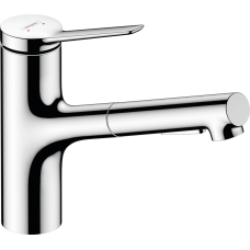 Змішувач для кухні Hansgrohe Zesis M33 150, 2jet, з витяжним зливом (74800000)