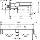 Смеситель для ванны Hansgrohe Finoris (76420000)