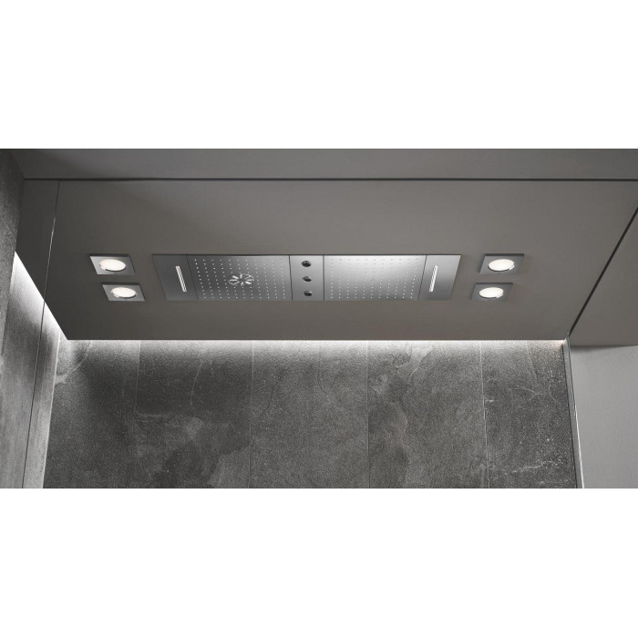 Rainshower Aqua Duo Стельовий душ 2 режими, включає вбудовану частину (26733000)