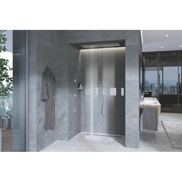 Rainshower Aqua Duo Стельовий душ 2 режими, включає вбудовану частину (26733000)