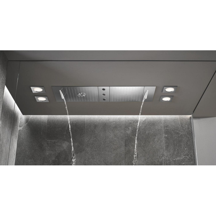 Rainshower Aqua Duo Стельовий душ 2 режими, включає вбудовану частину (26733000)