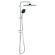 Quickfix Vitalio Comfort 250 Душова система Flex із перемикачем настінного монтажу (26698001) GROHE