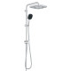 Quickfix Vitalio Comfort 250 Душова система Flex із перемикачем настінного монтажу (26698001) GROHE