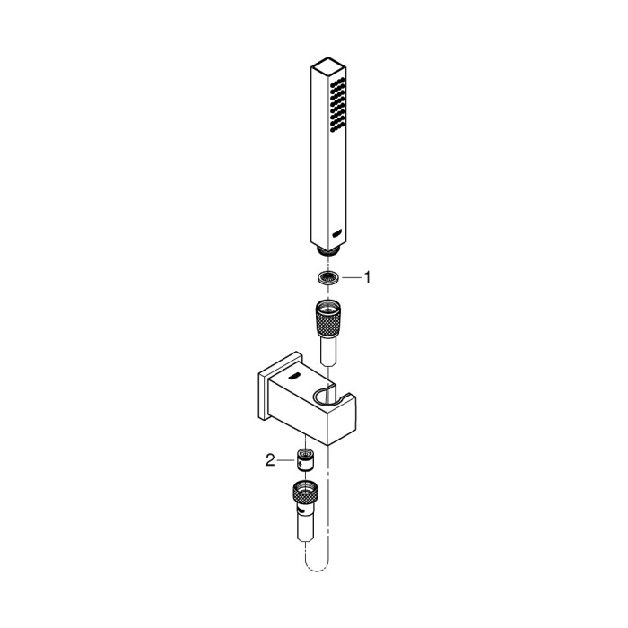 26405000 Euphoria Cube Stick Душовий набір Grohe (26405000)