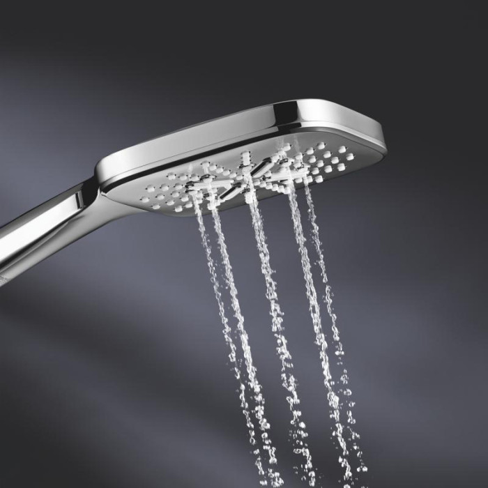 RAINSHOWER Smartactive Cube 130 ручний душ, 3 режими струменя, GROHE (26550000)