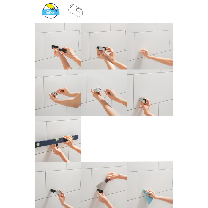 Quickfix Vitalio Comfort 110 Душовий набір, 3 режими струменю  (26176001)