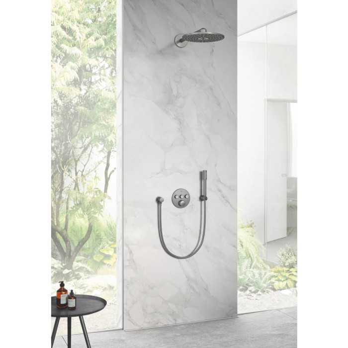 Rainshower 310 SmartActive Верхній душ з душовим кронштейном 430 мм, 2 режими струменя (26475AL0)