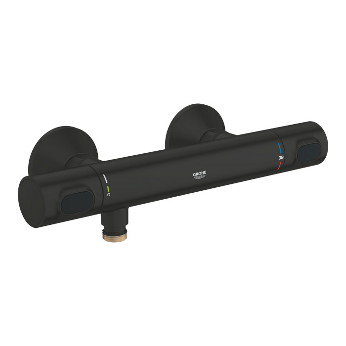 GROHE GROHTHERM 500 термостат для душа, цвет черный матовый, GROHE (347932430)