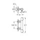 GROHE GROHTHERM 500 термостат для душа, цвет черный матовый, GROHE (347932430)