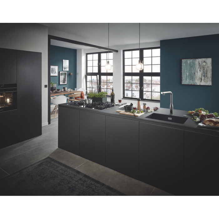 Мийка для кухні 610 x 457 мм, Granite Black (31655AP0)