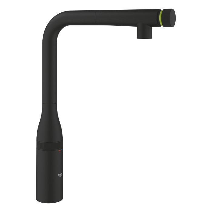 31928KF0 Смеситель для кухни Essence SmCtr, черный Grohe (31928KF0)