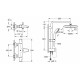 Precision Start Термостат для ванни + Душова система Vitalio Start System 250 Cube (UA303904TR)