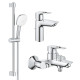 BAULOOPнабір змішувачів для ванни (23762001+23603001+26748003), GROHE (UA123215M1)
