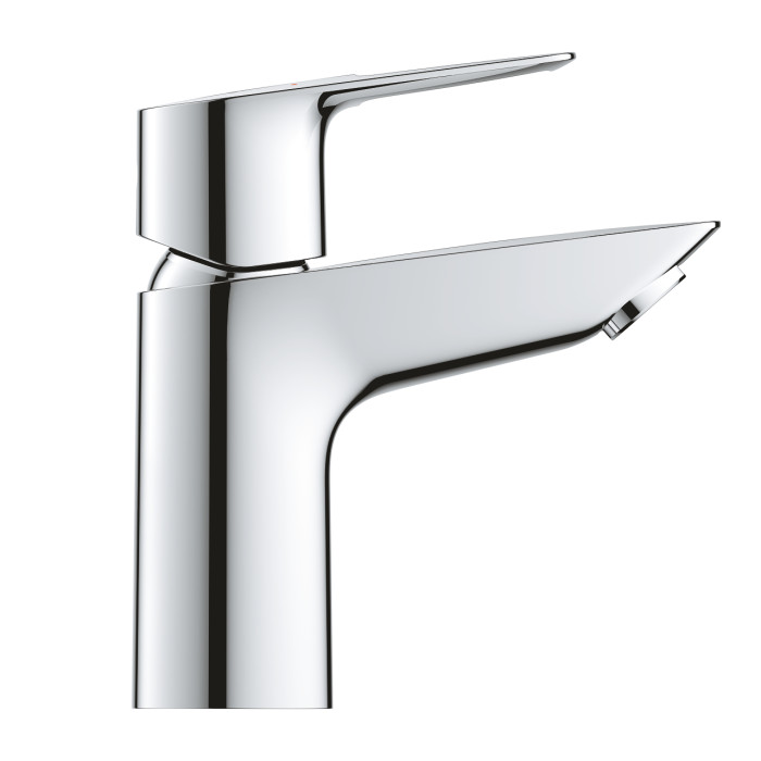 Смеситель для раковины Grohe BauLoop однорычажный, без донного клапана, хром (23337001)