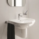 Смеситель для раковины Grohe Eurosmart New с донным клапаном, хром  (33265003)