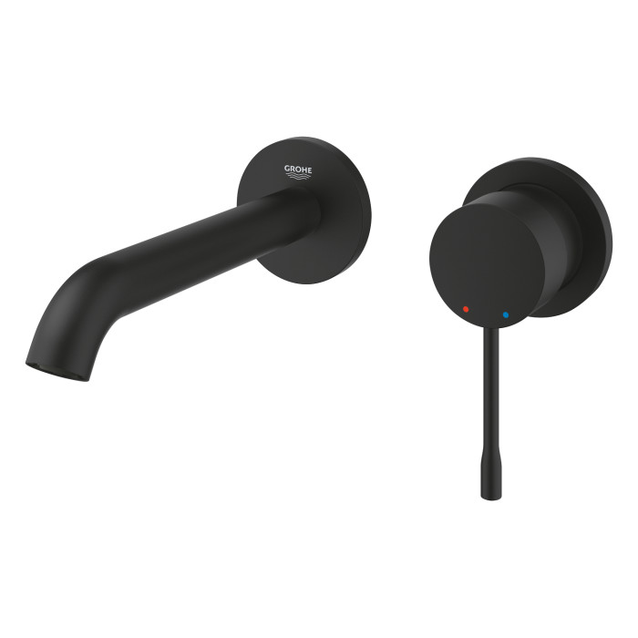 Grohe 29192KF1 Essence New Смеситель для раковины настенный, черный (29192KF1)