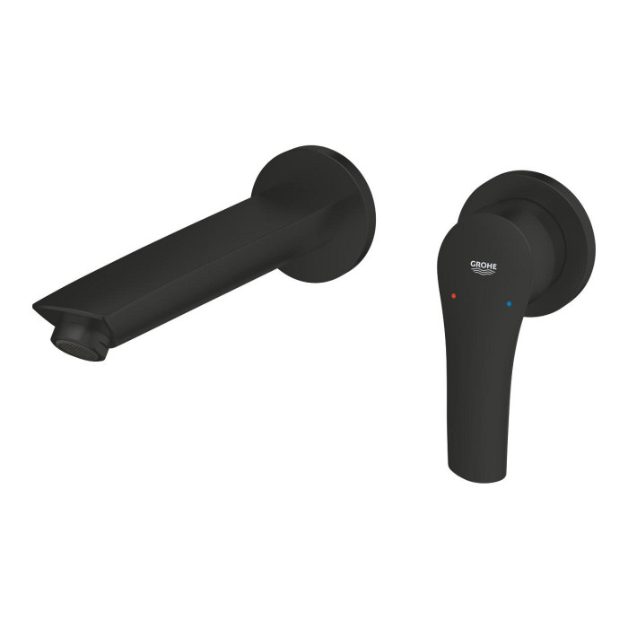 293382433 Eurosmart Внешняя часть смесителя для раковины на 2 отверстия M-Size, черный матовый Grohe (293382433)