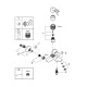 Смеситель для ванны Grohe BauLoop New, хром  (23603001)