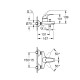 Смеситель для ванны Grohe Start Curve  (23768000)