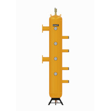 HYB-65F/2 Колектор/гідрострілка Ду65 10бар /2 конт.11/4" різбл. KVANT HYBRID