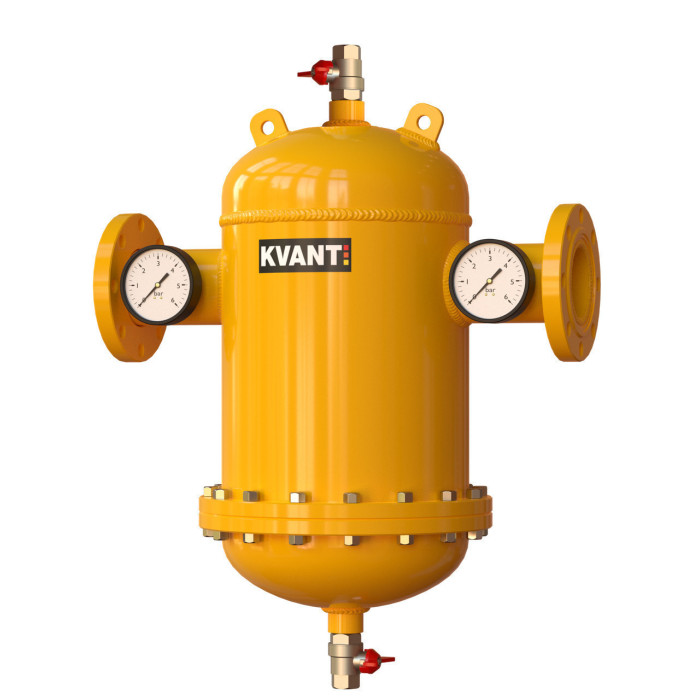 Сепаратор шламу дешламатор DTF.D-600 фланцевий разборний Ду600 16bar KVANT Dis DiRT (KV14883)