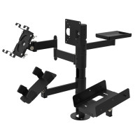 Универсальная эргономичная кассовая стойка для POS-оборудования (kvado-pos-012) KVADO