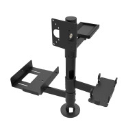 Універсальна ергономічна касова стійка для POS-обладнання (kvado-pos-017) KVADO
